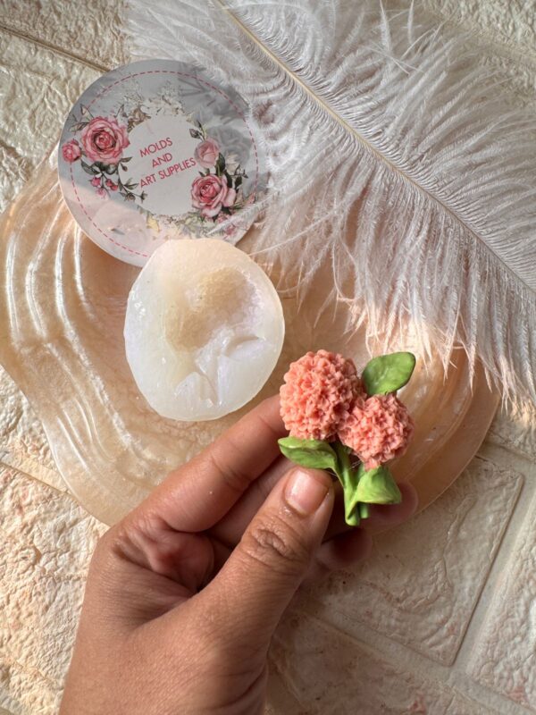 Hydrangea bunch flower mold