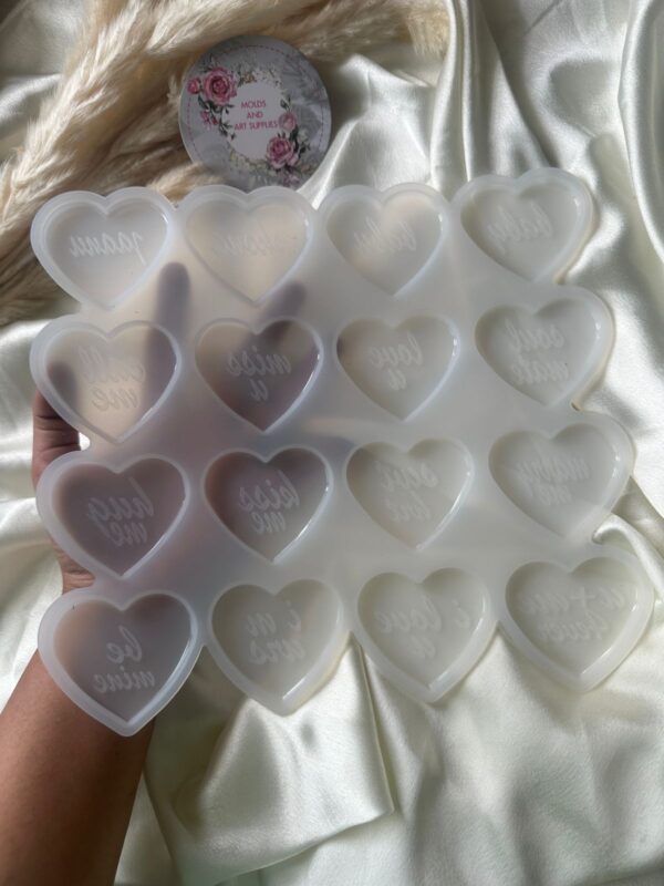 Heart Valentines Special Mold (Engraved)