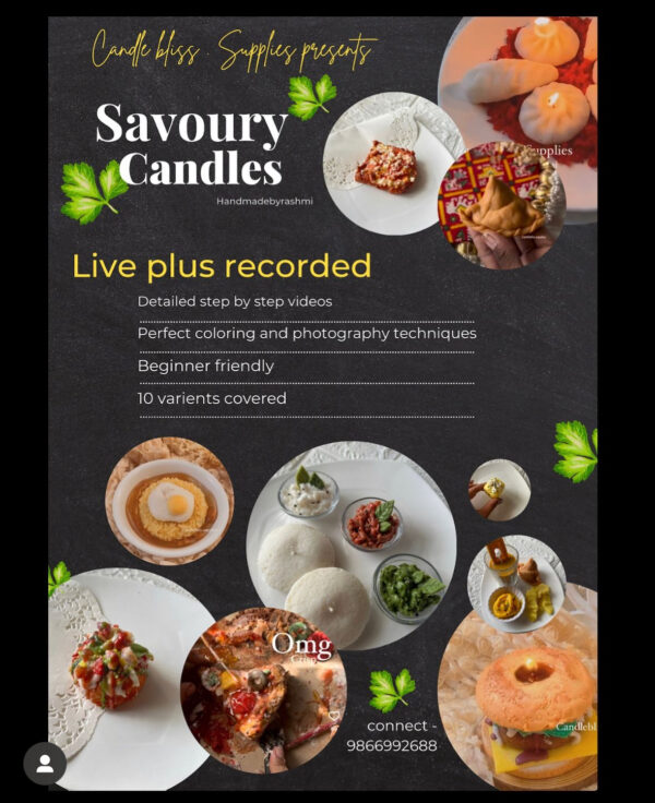 Savoury Candle Masterclass/ Tutorial