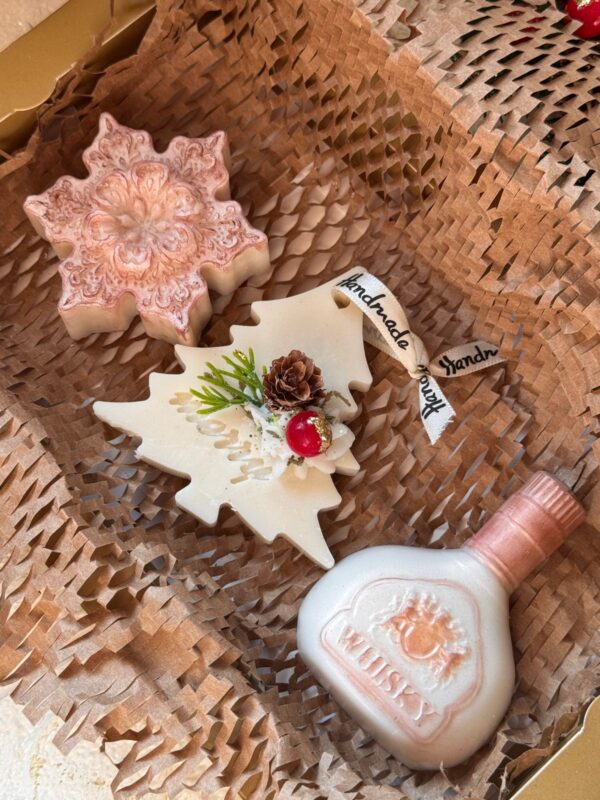 Christmas Gift Box- Soap & Candle Combo