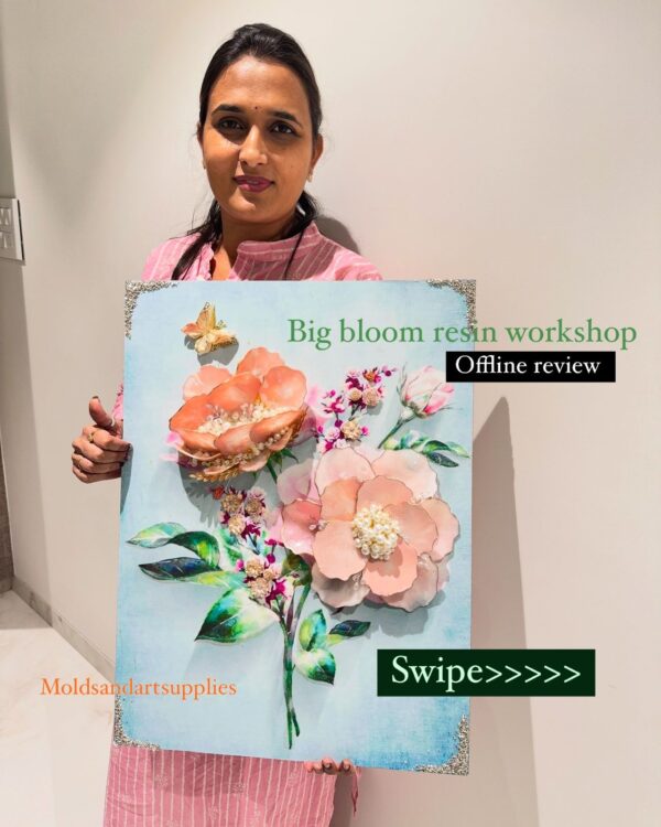 Resin Workshop (3D Bloom Photo resin & Opal Resin Art ) - Image 4