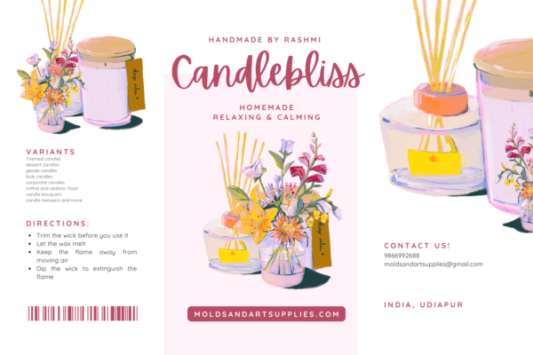 SMALL BUSINESS CANDLE MASTERCLASS - with kit (7 varients of diffrent theme )