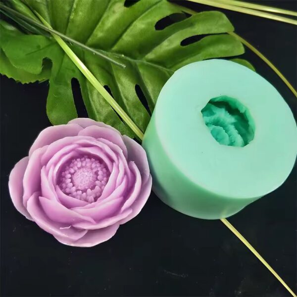 3D Flower Mold 62- Lotus Peony Mold