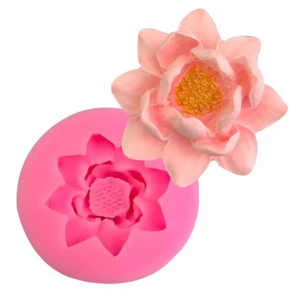 3D Flower Mold 63- Lotus Mold Small